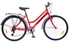 Велосипед міський жіночий Discovery Prestige Woman з багажником 2016 - 26 ", рама 17", червоно-сірий (OPS-DIS-26-004-2)