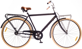 Велосипед городской мужской Dorozhnik Comfort (Velosteel) 2016 - 28", рама - 22", черный (OPT-D-28-086-1)