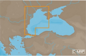 Карты C-MAP MAX-NЗападная часть Черного моря
