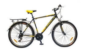 Велосипед городской Optimabikes Columb AM 2015 - 26", рама - 19", черно-желтый (PCT*-OP-26-000-1)