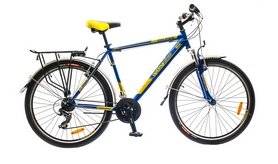 Велосипед городской Optimabikes Columb AM 2015 - 26", рама - 19", сине-жёлтый (PCT*-OP-26-001-1)