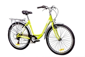 Велосипед городской женский Optimabikes Vision 2016 - 26", рама - 18", зеленo-белый (OPS-OP-26-067-1)