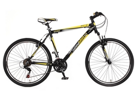 Велосипед горный Optimabikes F-1 AM Vbr Al SKD 2015 - 26", рама - 16", черно-желтый (SKDCH-OP-26-068-1)