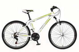 Велосипед горный Optimabikes F-1 AM Vbr Al SKD 2015 - 26", рама - 18", бело-зеленый (SKDCH-OP-26-066-1)