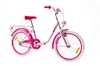 Велосипед складной Dorozhnik Star с багажником 2016 - 20", рама – 13", бело-розовый (OPS-D-20-022-4)