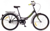 Велосипед складной Dorozhnik Smart с багажником и корзиной 2016 - 24", рама – 13", черный (OPS-D-24-025-1)