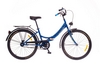 Велосипед складной Dorozhnik Smart с багажником и корзиной 2016 - 24", рама – 13", синий (OPS-D-24-024-1)