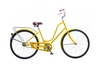 Велосипед городской женский Дорожник Заря 2015 - 28",  рама - 18", желтый (OPT-D-28-064-1)