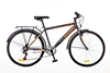 Велосипед міської Discovery Prestige Man 14G Vbr St 26 "з багажником сіро-помаранчевий 2016 рама - 18"