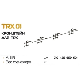 Настенная рама для ТRХ BruStyle TRX-01