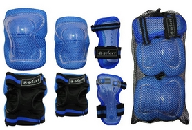 Захист для катання дитяча (комплект) Zel SK-4679B Lux синя - Фото №2