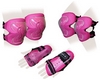 Защита для катания детская (комплект) Zel SK-4679P Lux розовая