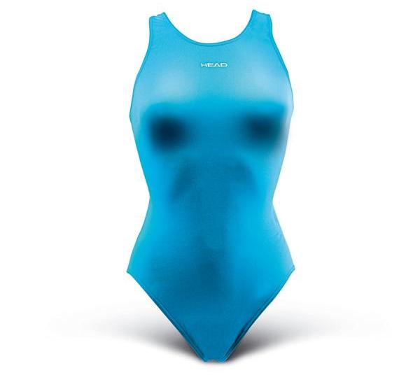 

Купальник женский Head Solid Freedom - Lycra голубой, размер