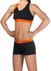 Купальник женский Head Splice Bikini Plus черно-оранжевый - Фото №2
