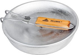 Сковорода походная с антипригарным покрытием с ручкой БЛС 24 - Фото №3