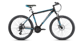 Велосипед горный Avanti Smart - 26", рама - 19", черно-голубой матовый (RA-04-814M19-BLK/BLUE-K)