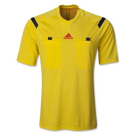 Футболка арбитра Adidas REF 14 JSY желтая