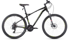 Велосипед горный Spelli SX-3700 2016 - 29", рама - 17", зеленый (RA-04-831M17-BLK/GRN-K)
