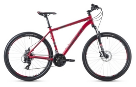 Велосипед горный Spelli SX-2500 2016 - 29", рама - 21", красный (RA-04-835M21-RED/SIL)