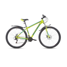 Велосипед горный Intenzo Premier - 29", рама - 17", зеленый матовый (RA-04-513M17-GRN/BLUE-K-16)