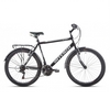 Велосипед городской Intenzo Olympic - 26", рама - 19", черно-серый матовый (RA-04-508M19-BLK/SIL-K-16)