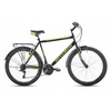Велосипед городской Intenzo Olympic - 26", рама - 21", черно-зеленый матовый (RA-04-508M21-BLK/GRN-K-16)
