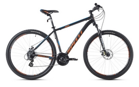 Велосипед горный Spelli SX-3500 2016 - 29", рама - 17", оранжевый (RA-04-981M17-BLK/ORANGE-K)