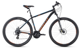 Велосипед горный Spelli SX-3500 29ER 2016 - 29", рама - 19", черно-оранжевый матовый (RA-04-981M19-BLK/ORANGE-K)