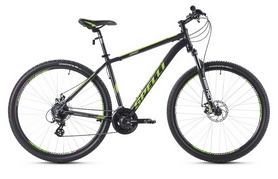 Велосипед горный Spelli SX-3500 2016 - 29", рама - 21", зеленый (RA-04-981M21-BLK/GRN-K)