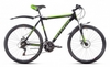 Велосипед горный Intenzo Flagman - 29", рама - 21", зеленый матовый (RA-04-514M21-BLK/GRN-K-16)