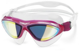 Очки для плавания с зеркальным покрытием Head Jagyar LSR + розовые