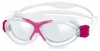 Очки для плавания со стандартным покрытием Head Monster Junior+ прозрачно-розовые