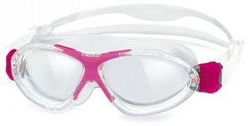 Окуляри для плавання зі стандартним покриттям Head Monster Junior + прозоро-рожеві