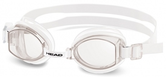 

Очки для плавания Head Rocket Silicone прозрачные, Белый
