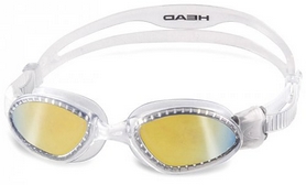 Очки для плавания с зеркальным покрытием Head SuperFlex Mid прозрачно-дымчатые