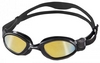 Очки для плавания с зеркальным покрытием Head SuperFlex Mid черно-дымчатые