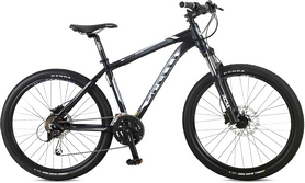 Велосипед гірський Spelli FX-7000 PRO 2016 - 26 ", рама - 21", чорний (SA-B26-21-BLK-K)