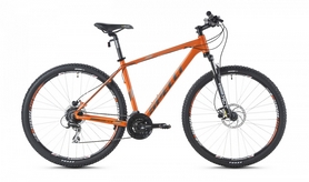 Велосипед горный Spelli SX-5000 2016 - 26", рама - 19", оранжевый (RA-04-912M19-ORANGE/SIL-K)