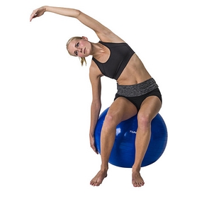 Мяч для фитнеса (фитбол) Tunturi Gymball 65 см синий - Фото №2