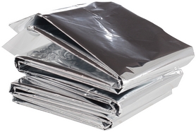 Одеяло фольгированное Outventure IE665602 (140x210 см) серебряное