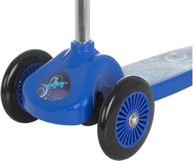 Самокат трехколесный Reaction 3-wheels steel scooter 3W-BEGZ9 синий/черный - Фото №5
