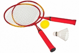Набор для бадминтона (2 ракетки, волан, мяч, чехол) Torneo Mini badminton TRN-6T