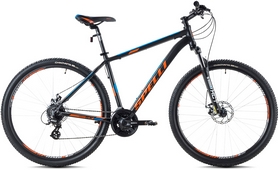 Велосипед горный Spelli SX-3500 2016 - 26", рама - 17", оранжевый (RA-04-980M17-BLK/ORANGE-K)