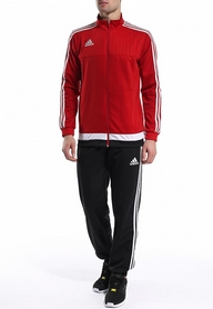 Костюм спортивный Adidas Tiro 15 Pes Suit  красный - Фото №3