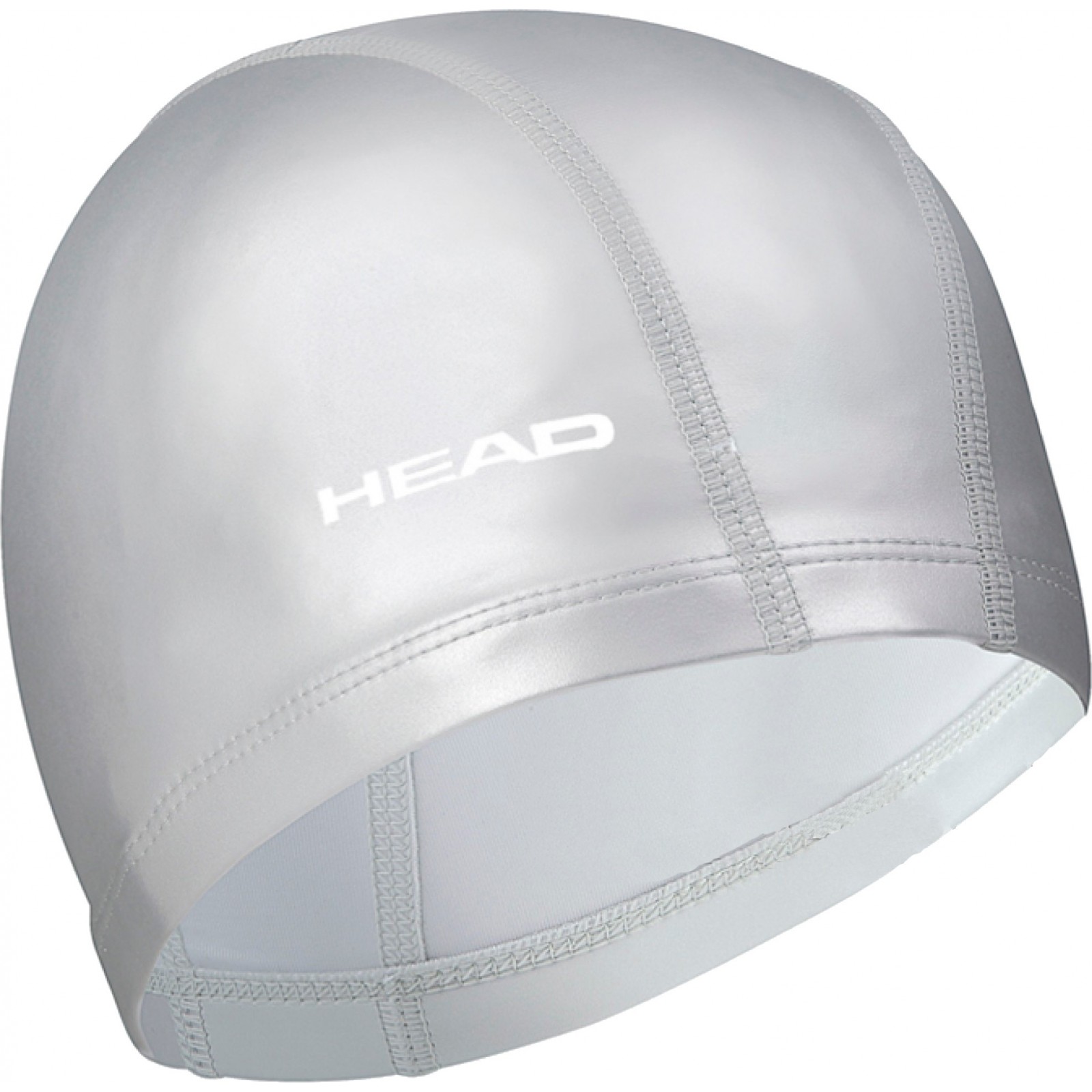

Шапочка для плавания Head Lycra PU серая, Серый