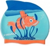 Шапочка для плавания детская Head Meteor Cap сине-оранжевая