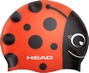 Шапочка для плавания детская Head Meteor Cap красно-черная