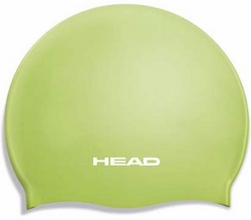 Шапочка для плавания Head Silicone Flat JR зеленая