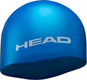 Шапочка для плавания Head Silicone Moulded MID голубая