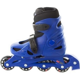 Коньки роликовые раздвижные детские Reaction Kid's inline skates of extension-type RC15BZ3 синие